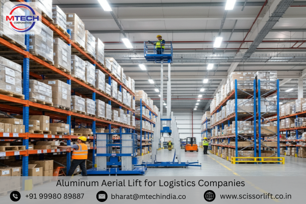 Aluminum Aerial Lift for Logistics Companies