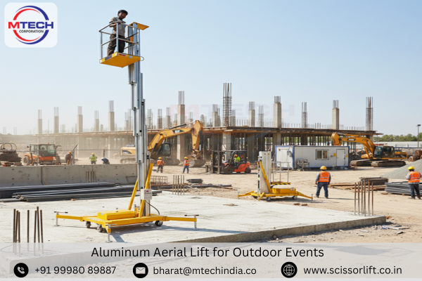 Aluminum Aerial Lift for Outdoor Events
