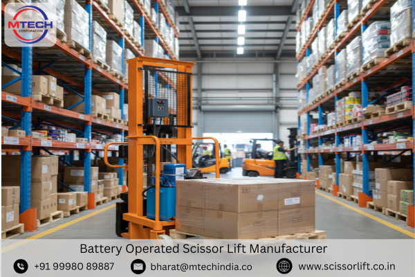 Battery Operated Scissor Lift Manufacturer