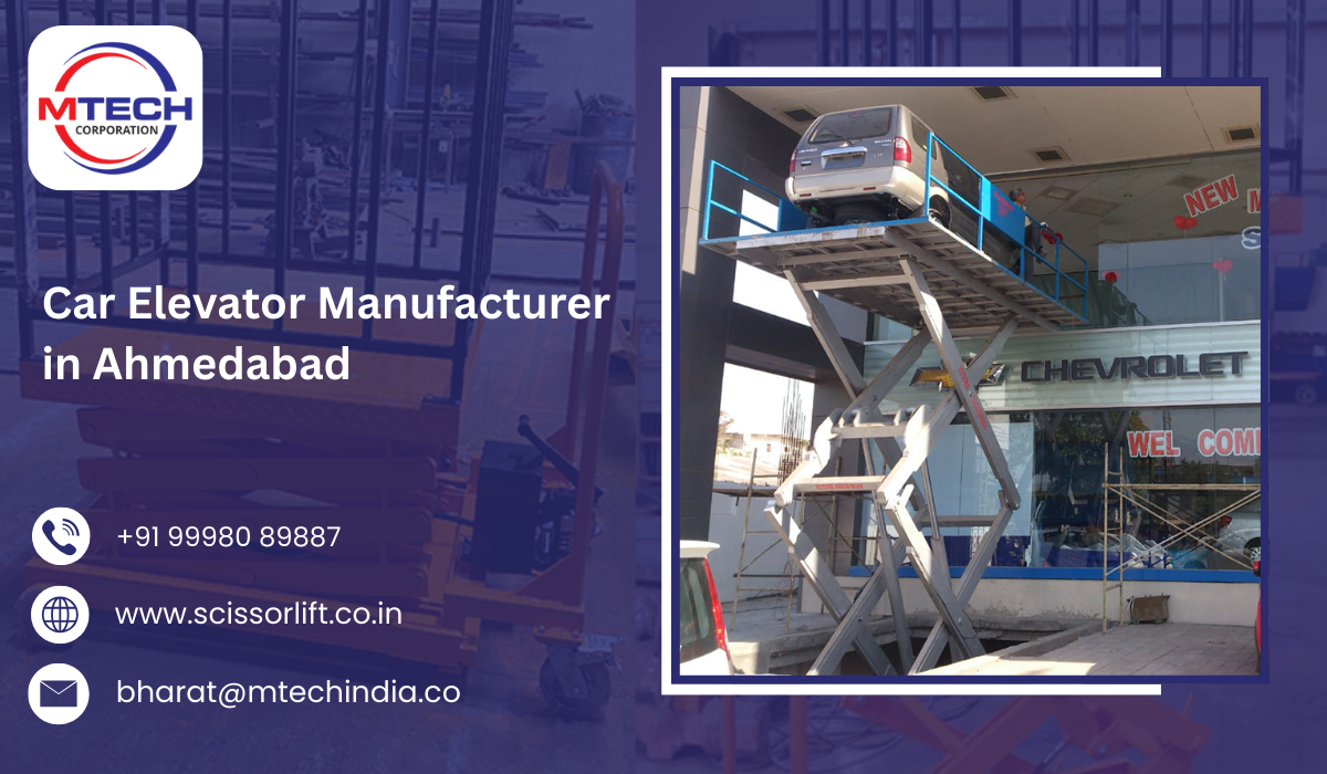 Car Elevator Manufacturer in Ahmedabad