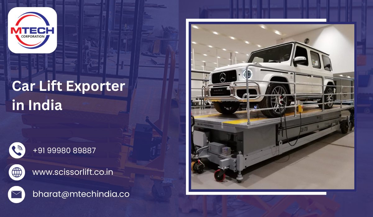 Car Lift Exporter in India