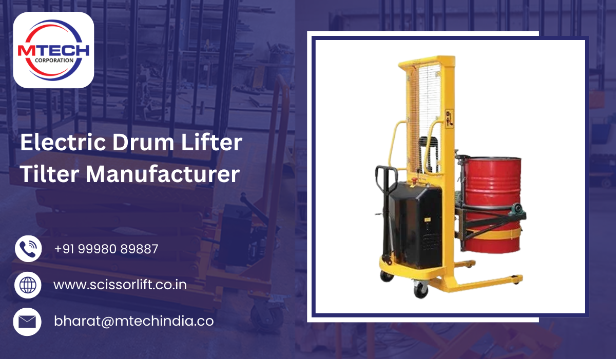 Electric Drum Lifter Tilter Manufacturer