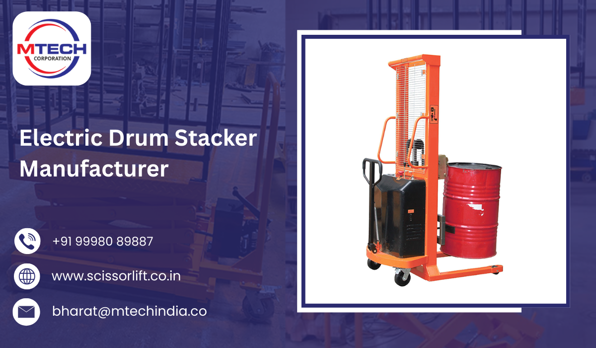 Electric Drum Stacker Manufacturer