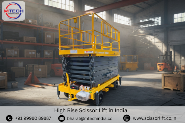 High Rise Scissor Lift in India