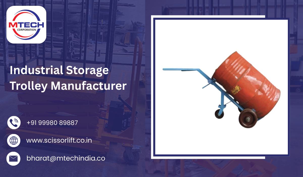Industrial Storage Trolley Manufacturer