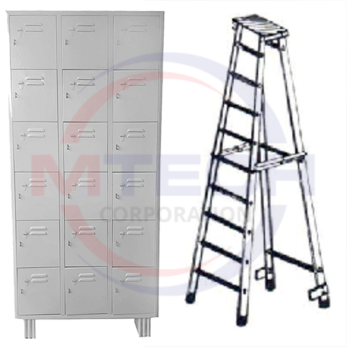 Locker And Cabinet And Ladders