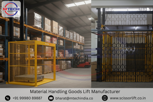 Material Handling Goods Lift Manufacturer
