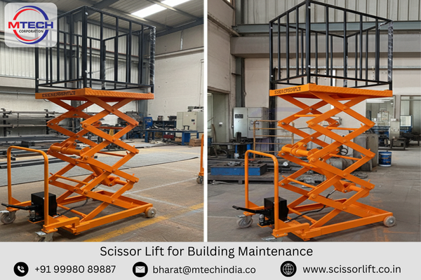 Scissor Lift for Building Maintenance